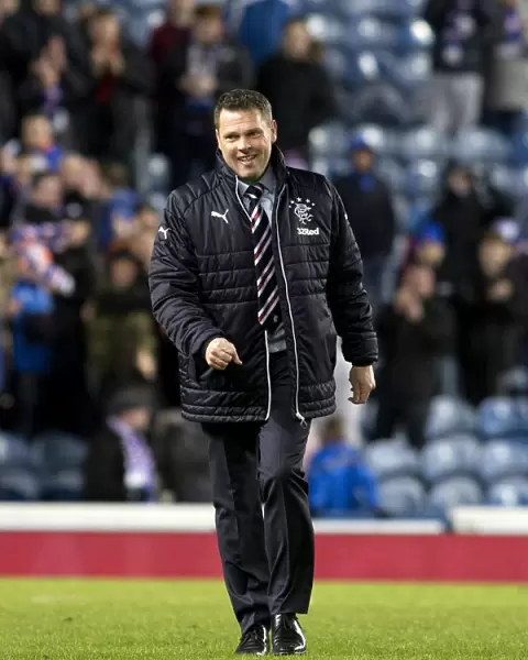 Rangers Manager Graeme Murty Celebrates Thrilling Victory Over Aberdeen at Ibrox