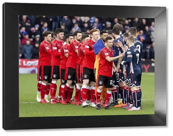 Rangers and Ross County: A Sportsman's Handshake at Global Energy Stadium - Premiership Football Unity