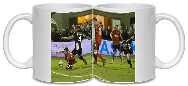 Rangers vs Fraserburgh: Jason Holt Fouls in Penalty Area - Scottish Cup Round Four