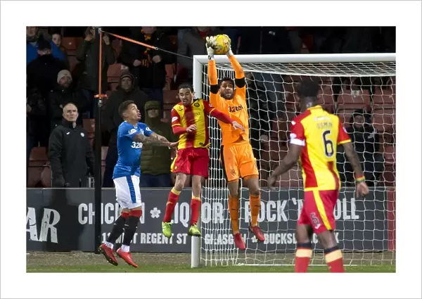 Rangers Wes Foderingham Saves at Firhill Stadium: Partick Thistle Match in Ladbrokes Premiership