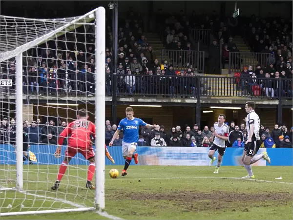 Moment of Heartbreak: Docherty's Pass to Morelos Open Goal Miss at Ayr United's Somerset Park (Rangers, Scottish Cup)