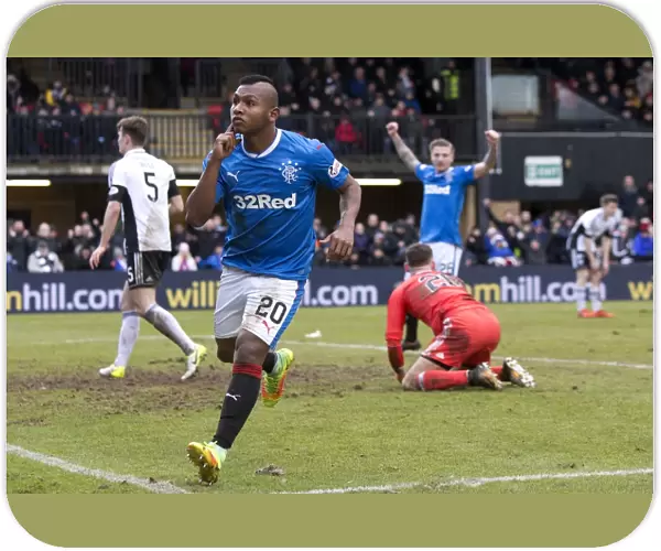 Rangers Alfredo Morelos Taunts Ayr United Fans After Scoring in Scottish Cup: Fifth Round Victory
