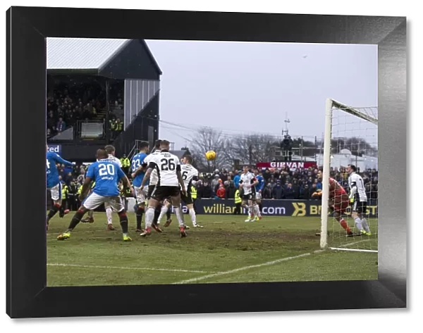 Rangers Jason Cummings Scores the Decisive Goal: Scottish Cup Fifth Round Victory at Ayr United (2003)