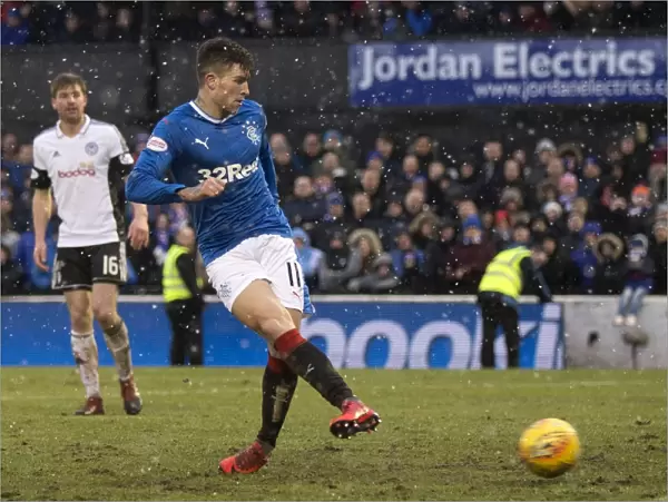 Rangers Josh Windass Scores Third Goal in Scottish Cup Fifth Round Triumph over Ayr United at Somerset Park