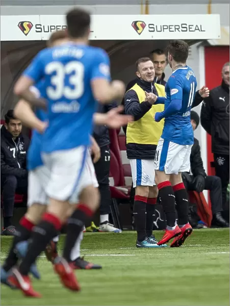 Rangers Windass and Halliday: A Heartwarming Double Celebration at Ibrox