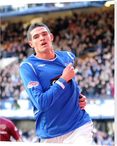 Dramatic Equalizer: Kyle Lafferty's Last-Minute Goal Saves Rangers in 2-2 Thriller vs. Hearts