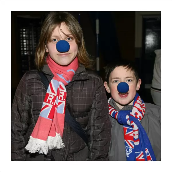 Blue Nose Day Battle: Rangers vs Hearts - A Thrilling 2-2 Draw in the Scottish Premier League at Ibrox Stadium