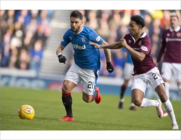 Candeias Outshines Mitchell: Rangers vs Hearts at Ibrox