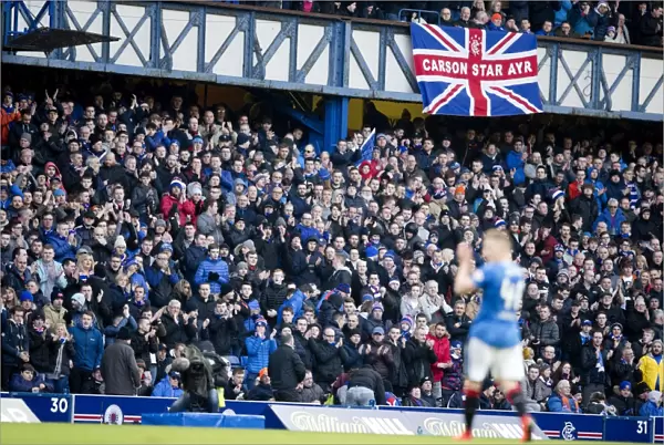 Rangers Fans Show Appreciation: A Standing Ovation for Greg Docherty's Substitution