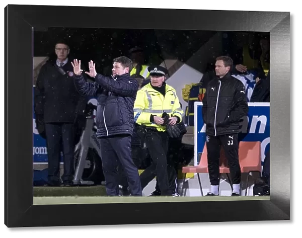 Graeme Murty's Intense Reaction: Rangers vs. St. Johnstone - A Premiership Showdown at McDiarmid Park