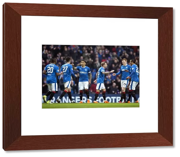 Rangers Football Club: Celebrating Jason Cummings Game-Winning Goal in the 2003 Scottish Cup Quarterfinals at Ibrox