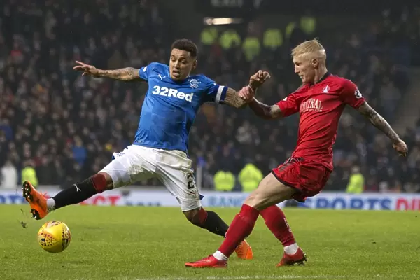 Tavernier's Defiant Stand: Rangers vs Falkirk in Scottish Cup Quarterfinal Clash at Ibrox