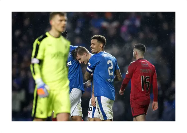 Rangers Triumph: Jason Cummings Hat-trick in Scottish Cup Quarterfinal vs Falkirk at Ibrox