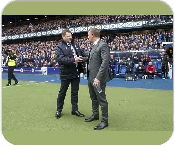 Murty and Rodgers: A Moment of Sportsmanship at Ibrox - Rangers vs Celtic, Ladbrokes Premiership
