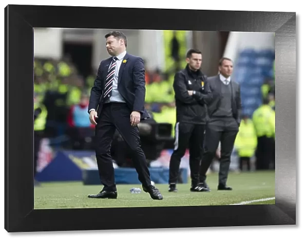 Graeme Murty Reacts: Rangers Manager Amidst the Thrills of the 2003 Scottish Cup Final at Ibrox Stadium