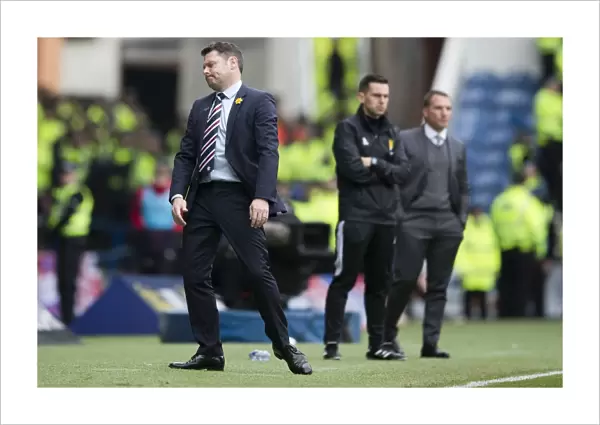 Graeme Murty Reacts: Rangers Manager Amidst the Thrills of the 2003 Scottish Cup Final at Ibrox Stadium