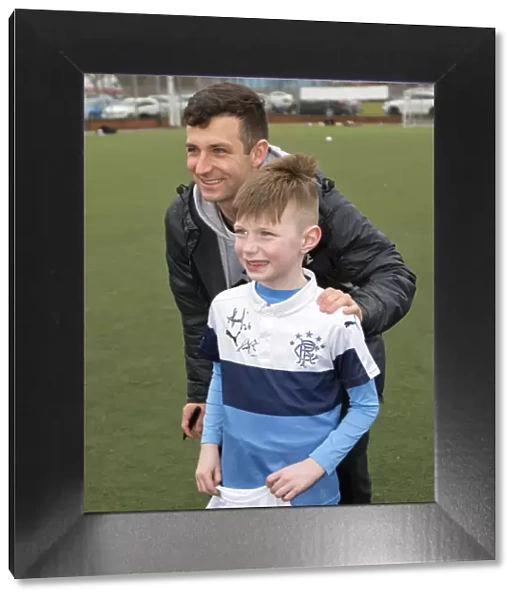 Rangers Football Club: Jason Holt and Jason Cummings Ignite Soccer Passion at Easter Camp, Ibrox Complex (Scottish Cup Champions 2003)