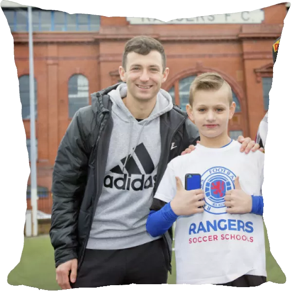Rangers Football Club: Jason Holt and Jason Cummings Inspire Young Soccer Stars at Easter Camp (2003 Scottish Cup Champions)