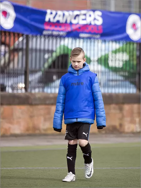 Rangers Football Club: Jason Holt and Jason Cummings Inspire Young Soccer Stars at Easter Camp, Ibrox Complex (Scottish Cup Champions 2003)
