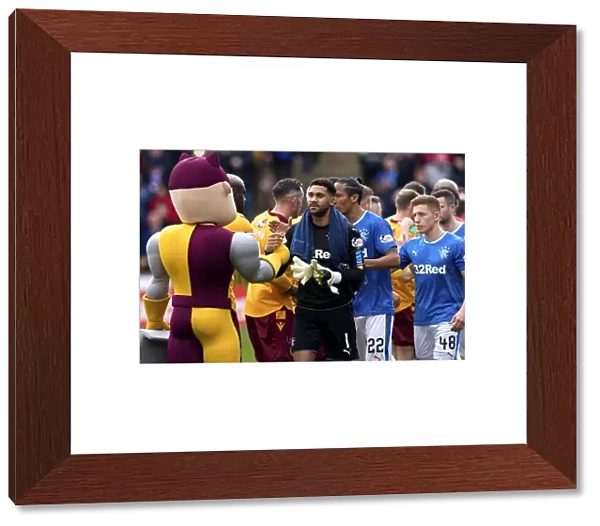Rangers Foderingham and Motherwell Mascot: A Pre-Match Tradition at Fir Park