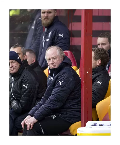 Jimmy Nicholl: Rangers Assistant Manager at Fir Park during Motherwell Clash (Scottish Cup Winning Year 2003)