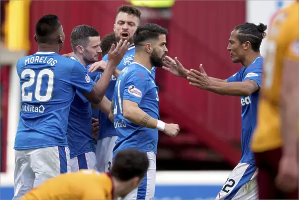 Rangers: Jamie Murphy's Euphoric Moment as He Scores Against Motherwell in the Ladbrokes Premiership