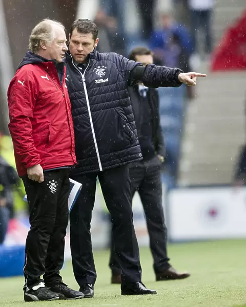Murty and Nicholl Leading Rangers at Ibrox: 2003 Scottish Cup Winning Managers