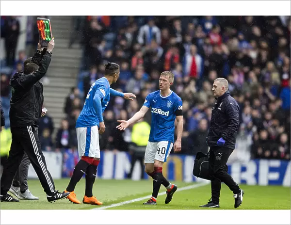 Rangers FC: Bruno Alves Replaces Ross McCrorie - Ladbrokes Premiership, Ibrox Stadium
