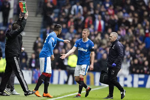 Rangers FC: Bruno Alves Replaces Ross McCrorie - Ladbrokes Premiership, Ibrox Stadium