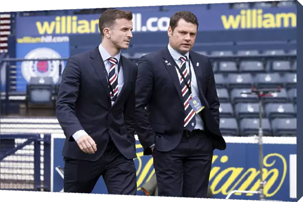 Rangers FC: Graeme Murty and Andy Halliday's Arrival at the 2003 Scottish Cup Semi-Final, Hampden Park