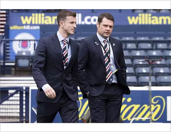 Rangers FC: Graeme Murty and Andy Halliday's Arrival at the 2003 Scottish Cup Semi-Final, Hampden Park