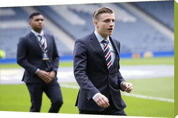 Rangers Morelos and Cummings Gear Up for Celtic Showdown at Scottish Cup Semi-Final, Hampden Park