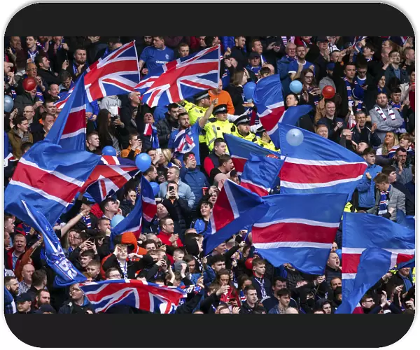 Rangers Football Club's Triumphant Scottish Cup Victory at Hampden Park (2003): A Sea of Jubilant Fans