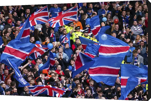 Rangers Football Club's Triumphant Scottish Cup Victory at Hampden Park (2003): A Sea of Jubilant Fans