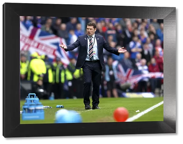 Graeme Murty's Reaction: Rangers Manager in Intense Scottish Cup Semi-Final Clash Against Celtic at Hampden Park