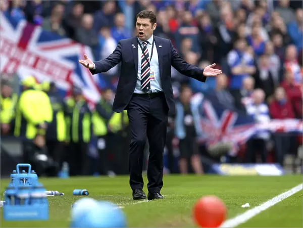 Graeme Murty's Reaction: Rangers Manager in Intense Scottish Cup Semi-Final Clash Against Celtic at Hampden Park