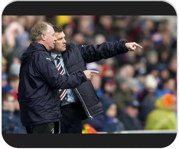 Rangers FC: Murty and Nicholl Strategize Tactics on the Ibrox Sideline