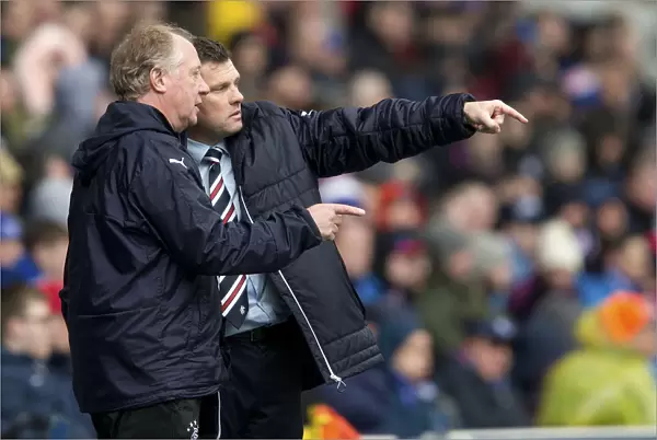 Rangers FC: Murty and Nicholl Strategize Tactics on the Ibrox Sideline