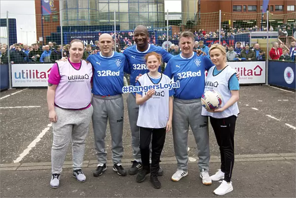 Rangers Legends Reunite: A Gathering of Greats - Alex Rae, Bobby Russell, and Marvin Andrews at Ibrox