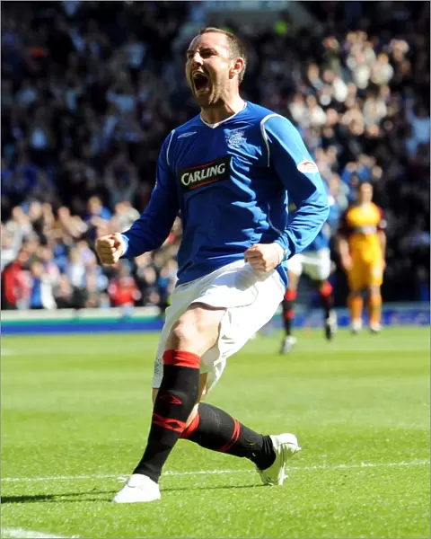 Kris Boyd Scores His Second Goal: Rangers 3-1 Motherwell (April 11, 2009)