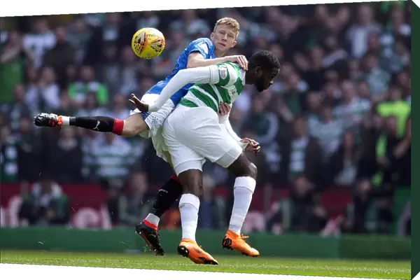 Rangers McCrorie vs Ntcham: Intense Battle in Celtic vs Rangers Football Match