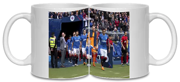 Rangers Tavernier and Mascot Lead the Charge at Ibrox: Scottish Cup Champions Reunite