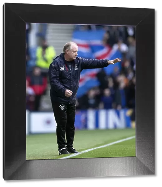 Jimmy Nicholl: Rangers Caretaker Manager Celebrates Historic Scottish Cup Victory at Ibrox Stadium (2003)