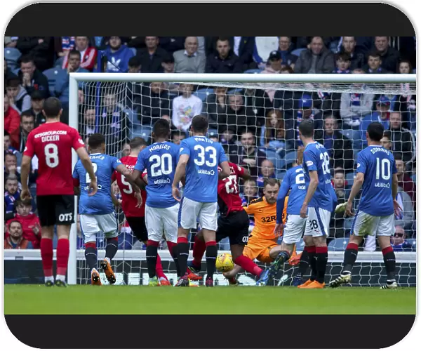 Alnwick Denies Boyd: Dramatic Save in Rangers vs Kilmarnock (Ladbrokes Premiership, Ibrox Stadium)