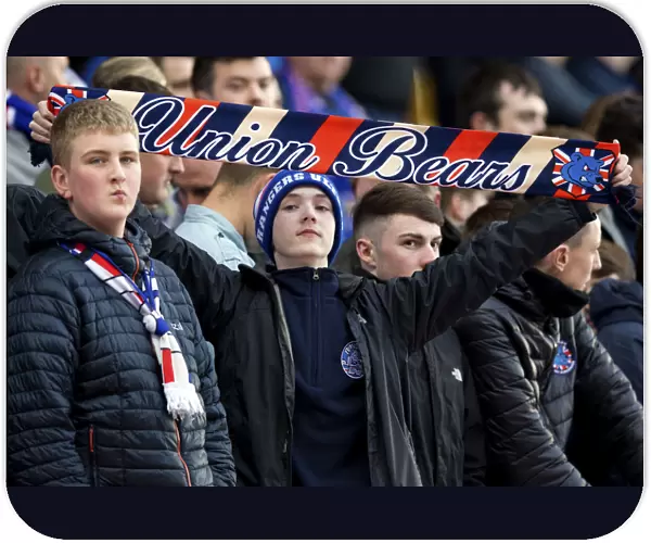 A Sea of Passion: Rangers Fans United at Pittodrie Stadium (Scottish Premiership 2023)