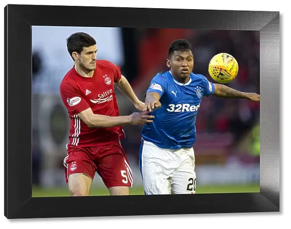 Morelos vs McKenna: Intense Rangers vs Aberdeen Face-off at Pittodrie Stadium, Ladbrokes Premiership