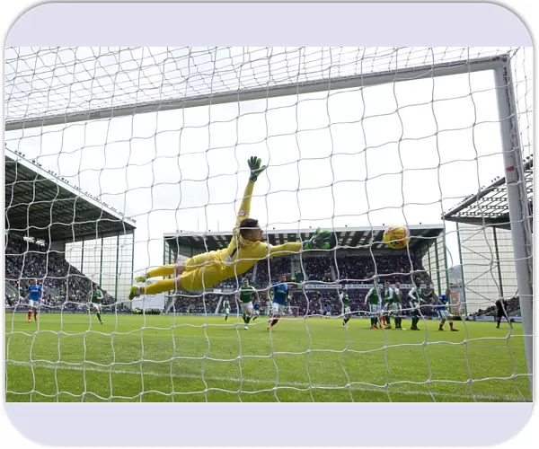 Bruno Alves Epic Free Kick: Rangers vs Hibernian, Ladbrokes Premiership