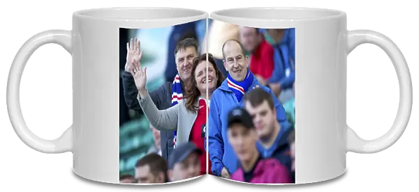 Passionate Rangers Fans Celebrate Epic Victory at Easter Road: Scottish Premiership 2003