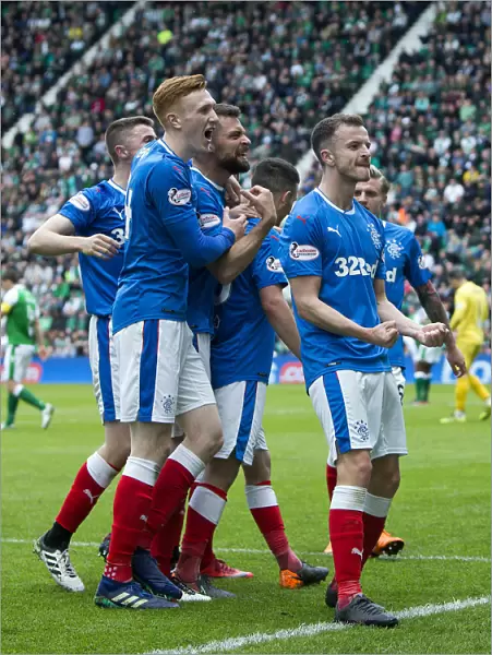 Rangers: Celebrating Jason Holt's Game-Winning Goal in the Scottish Cup Final at Easter Road (2003)