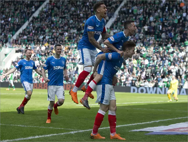 Rangers: Double Joy - Holt and Windass Unforgettable Goal Dance at Easter Road